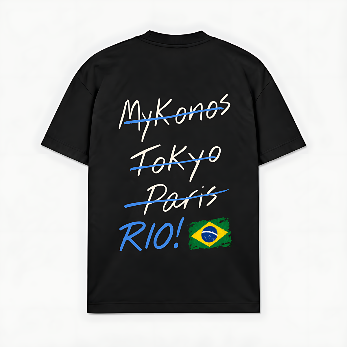 RIO! - Preto - costas