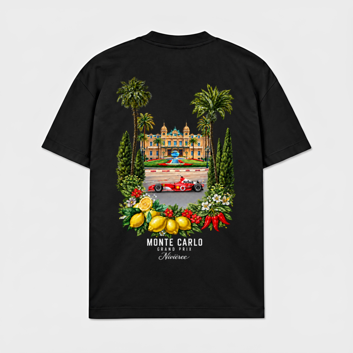 MONTE CARLO GRAND PIX - Preto - costas
