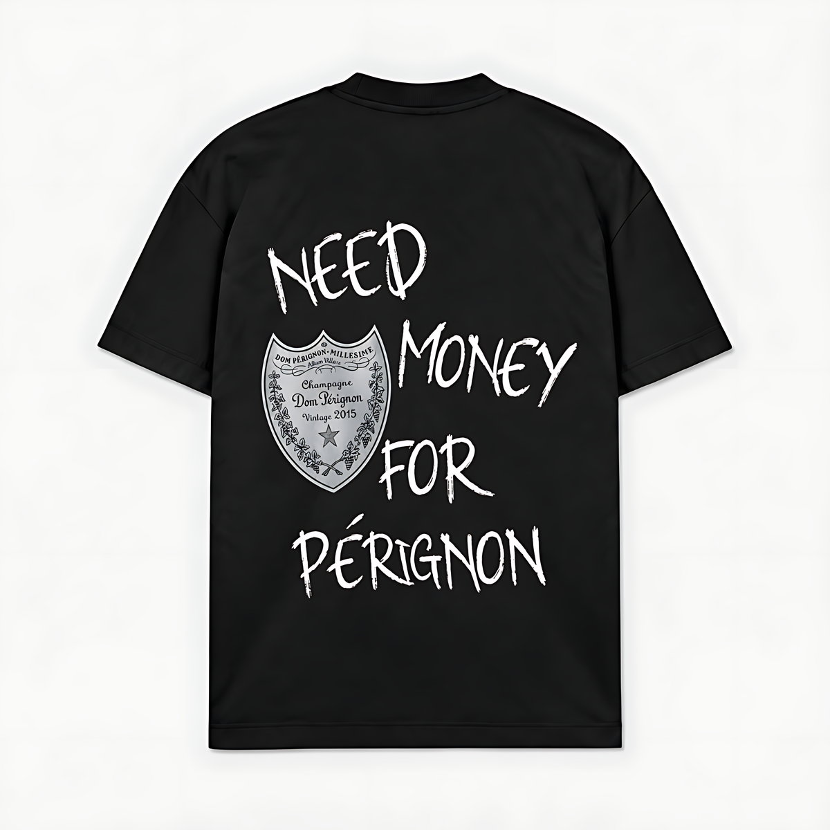 NEED MONEY FOR PERI (PRATA) - Preto - costas