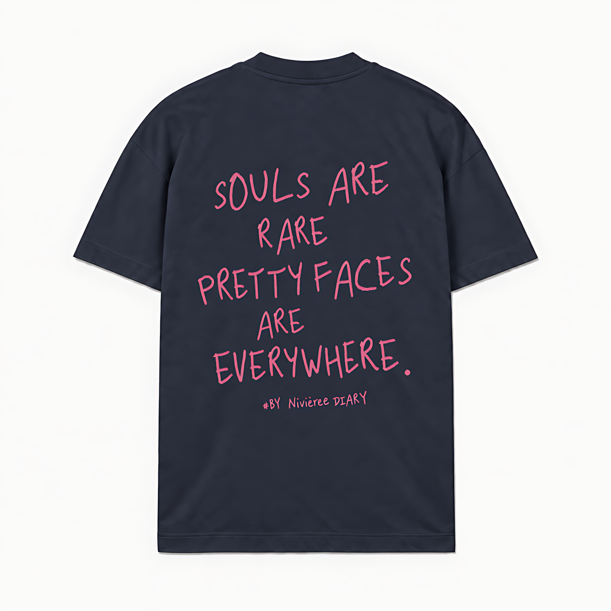 SOULS ARE RARE - Azul-marinho - costas