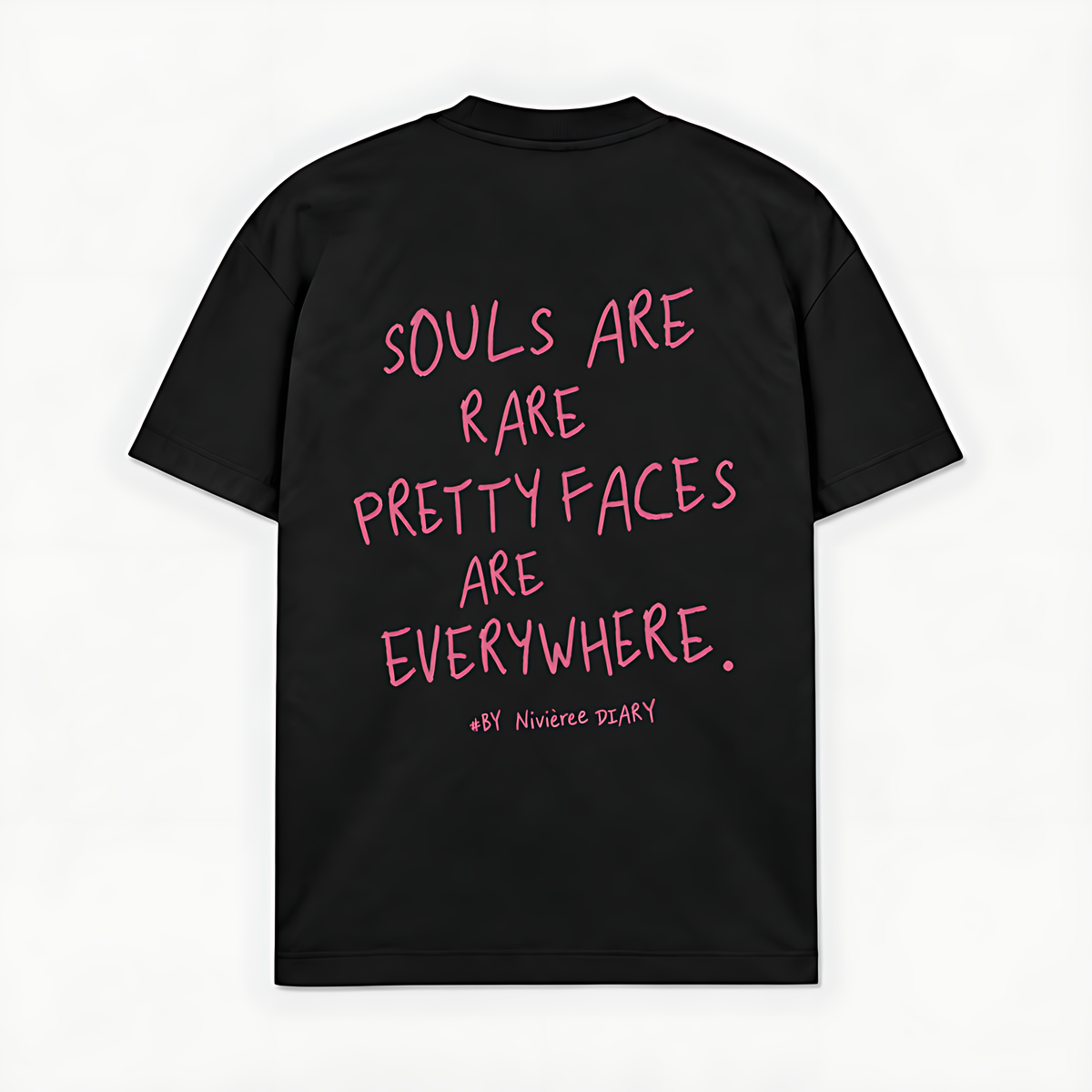 SOULS ARE RARE - Preto - costas
