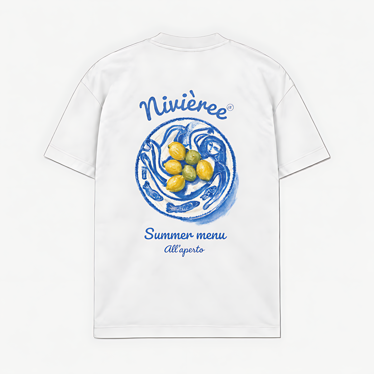 SUMMER MENU - Branco - costas