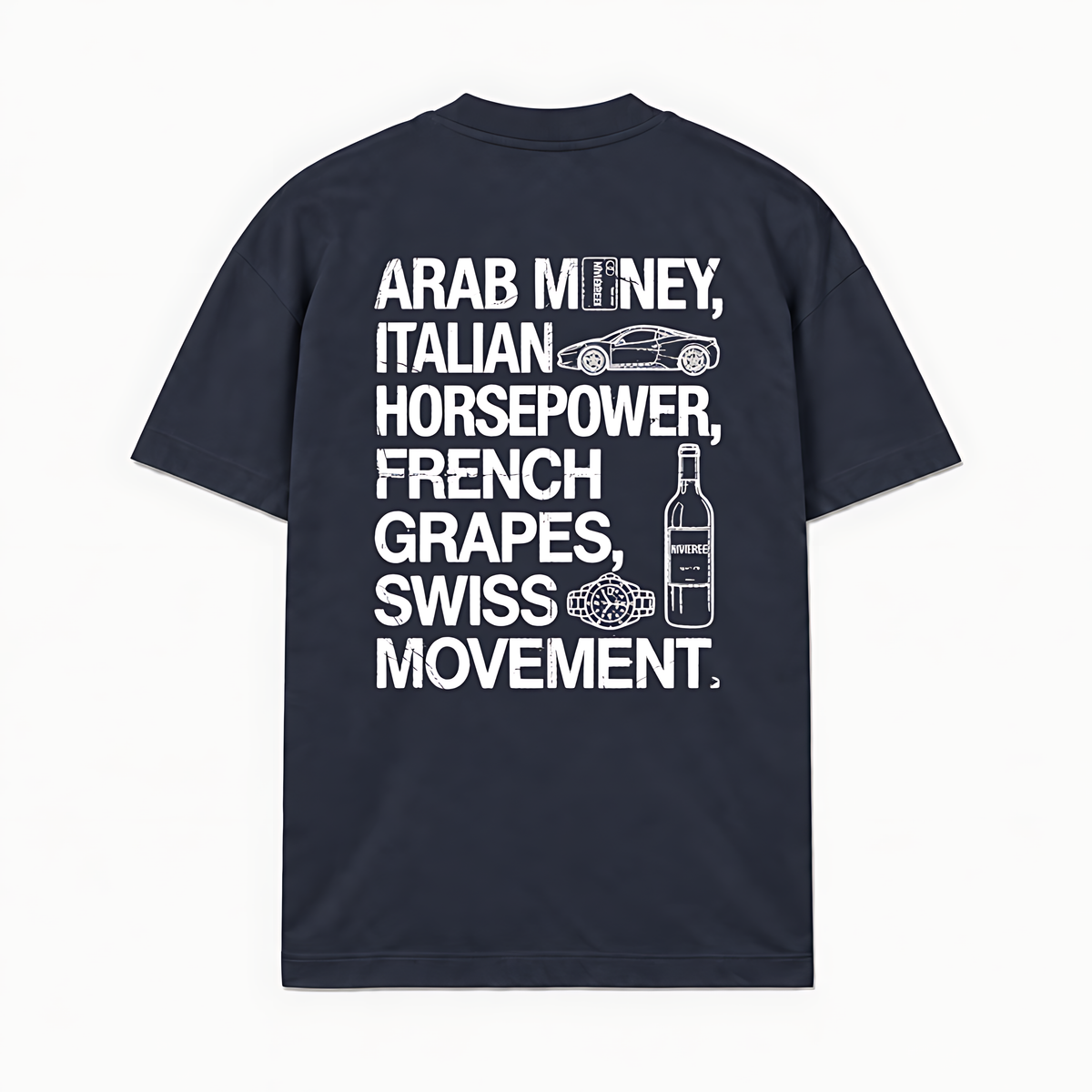 ARAB MONEY ITALIA HORSEPOWER - Azul-marinho - costas