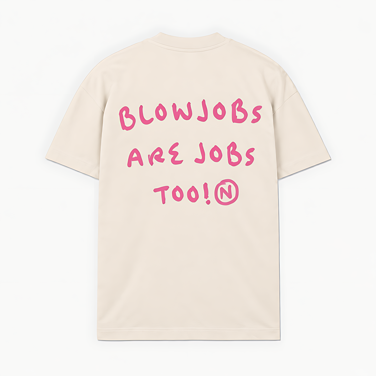 BLOWJOBS ARE JOBS TOO - Off-white - costas