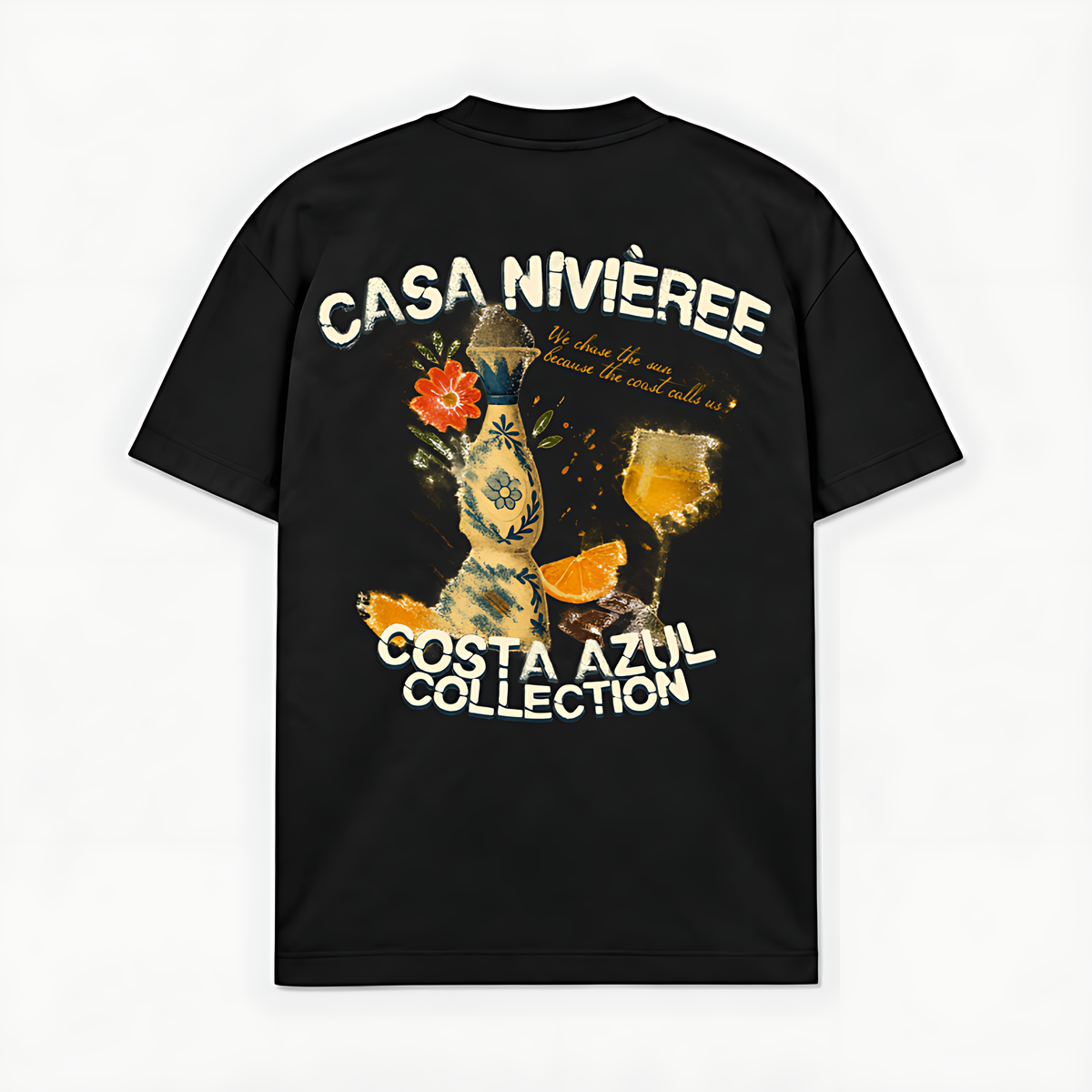 COSTA AZUL - preto - costas