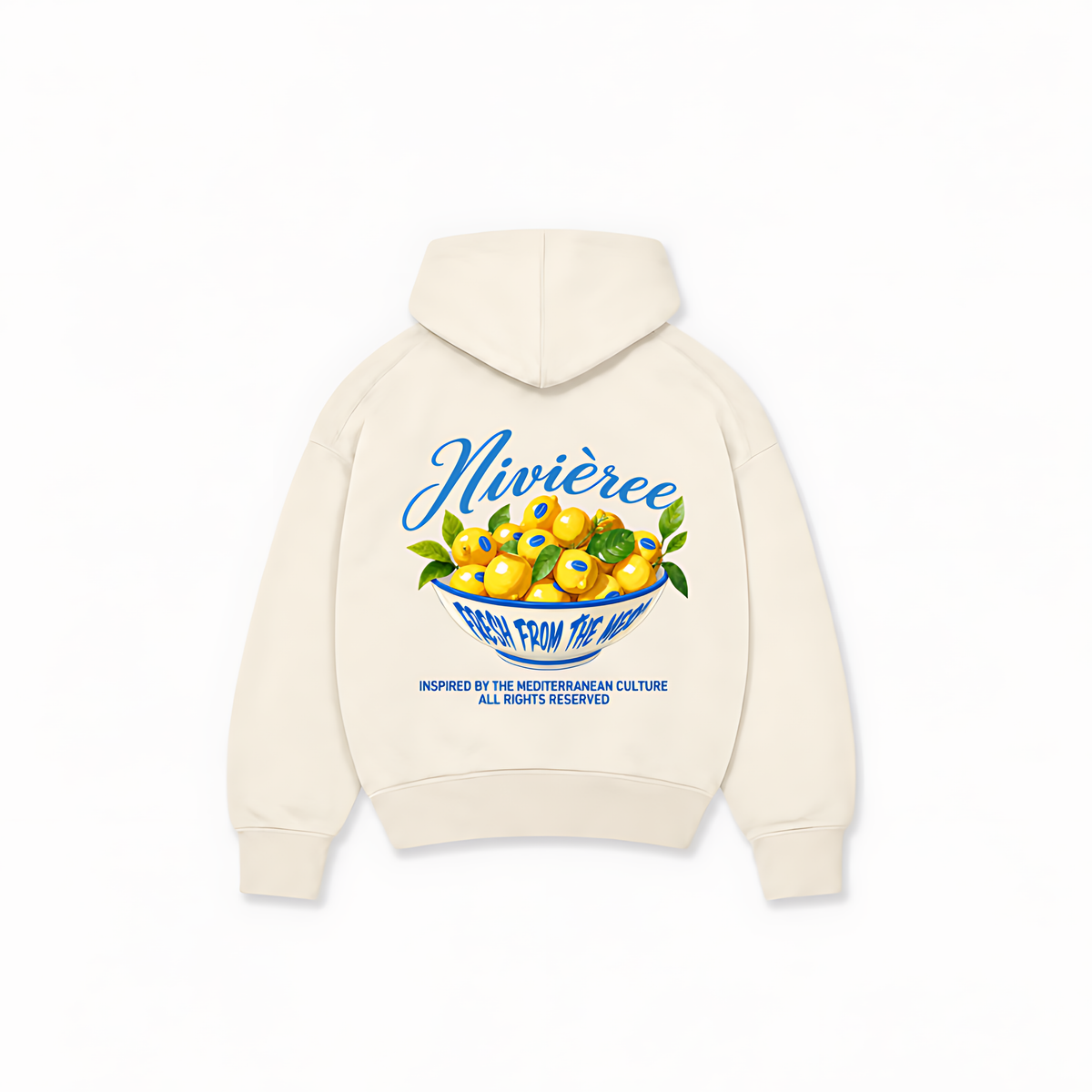 ITALIAN LEMON HOODIE - Off-white - costas