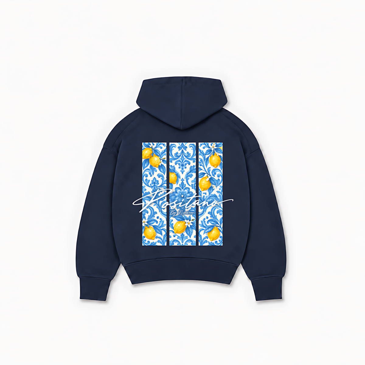 POSITANO HOODIE - Azul-marinho - costas
