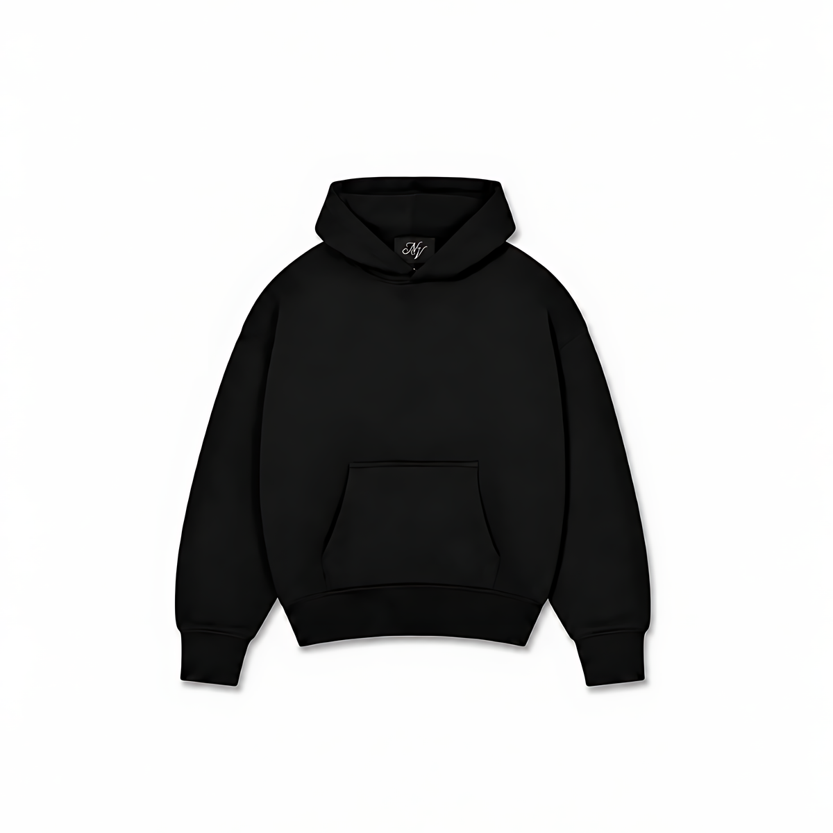 AMALFI COAST HOODIE — Preto — frente
