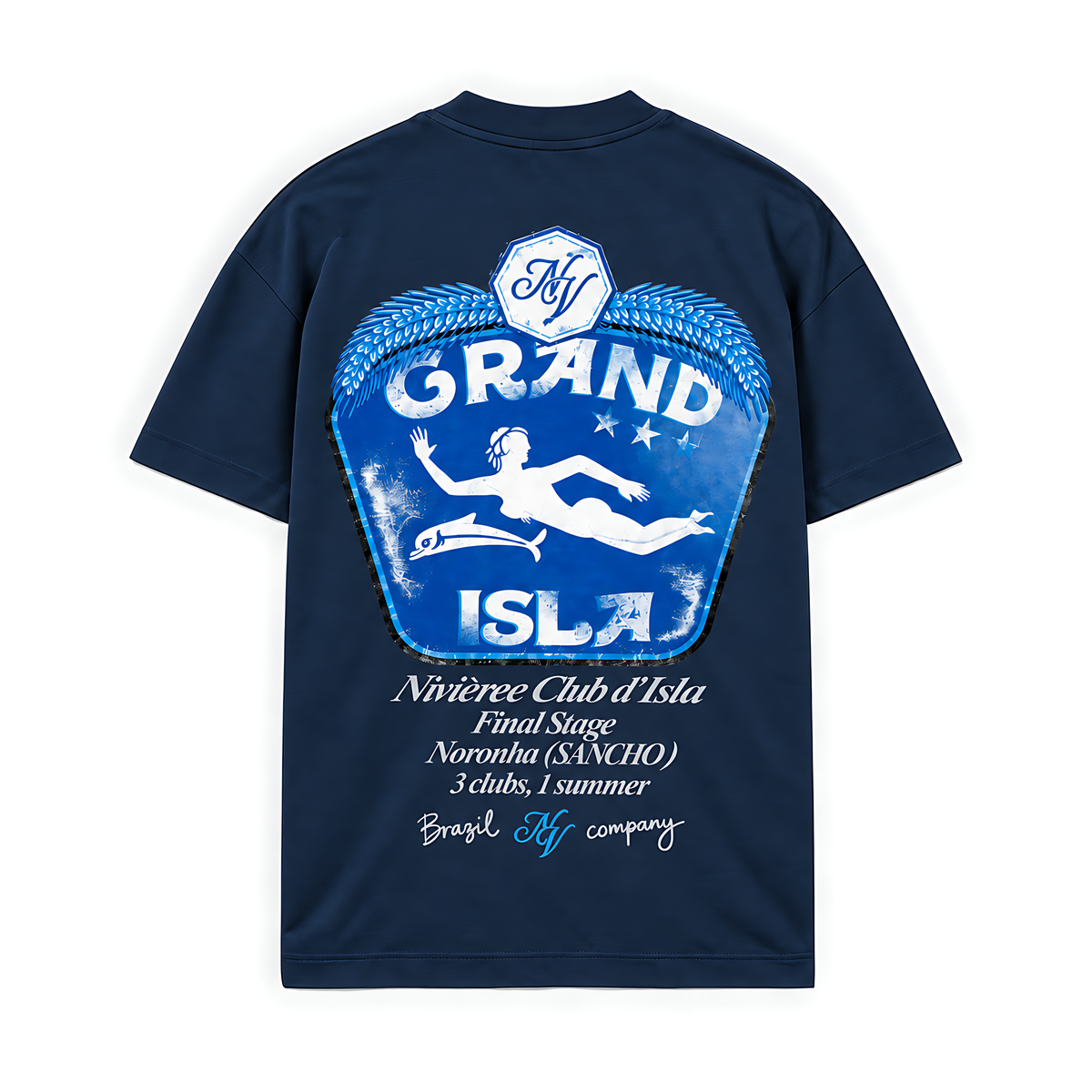 GRAND ISLA — Azul-marinho — costas — foto 4