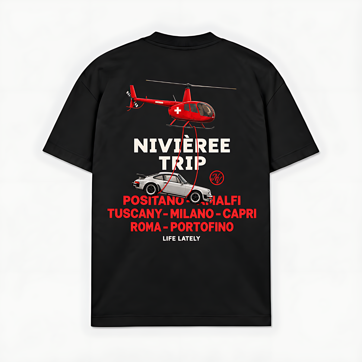 NIVIEREE TRIP — Preto — costas