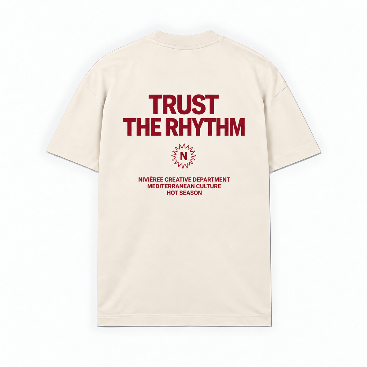 TRUST THE RHYTHM — Off-white — costas