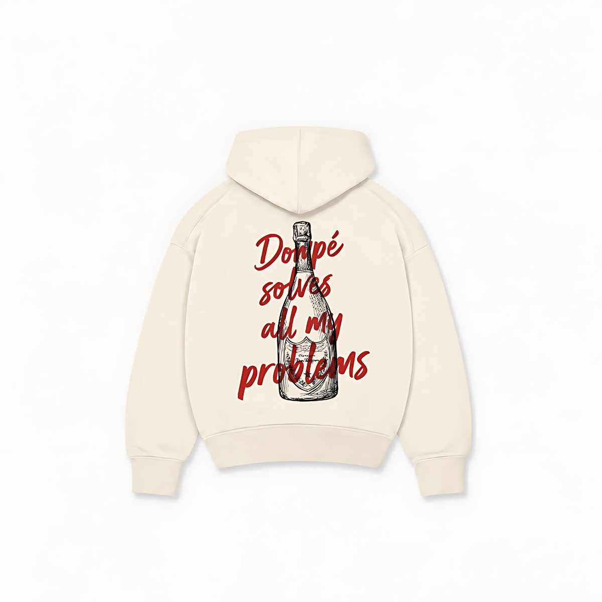 DOMPÉ PROBLEMS HOODIE - Off-white - costas