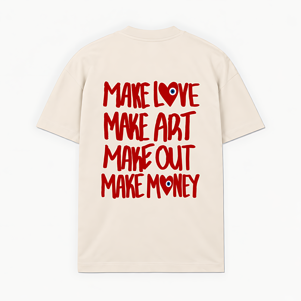 LOVE, ART, MONEY & OUT