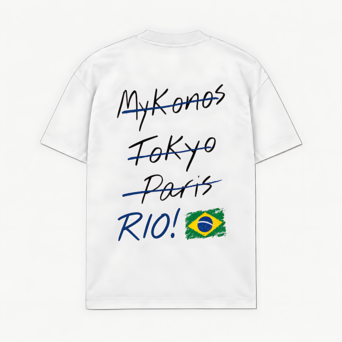 RIO! - Branco - costas