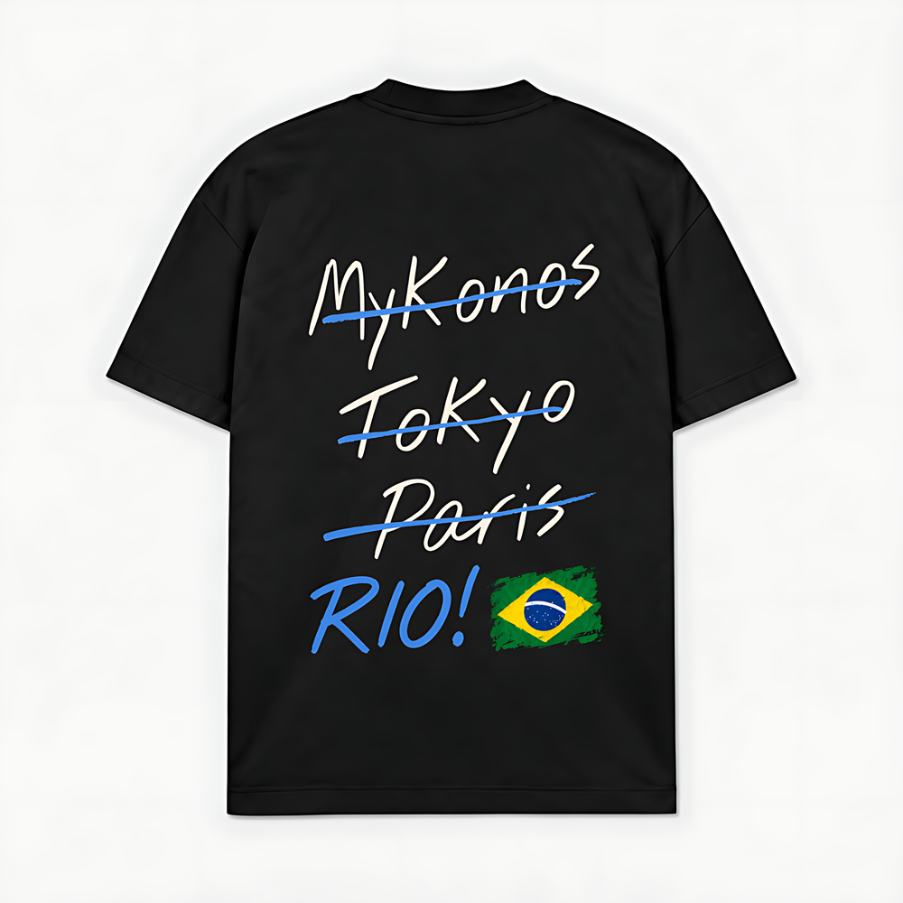 RIO! - Preto - costas