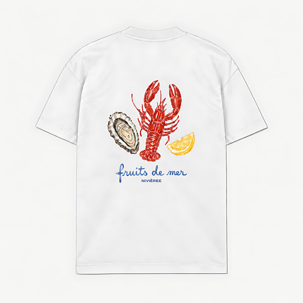FRUITS DE MER - Branco - costas