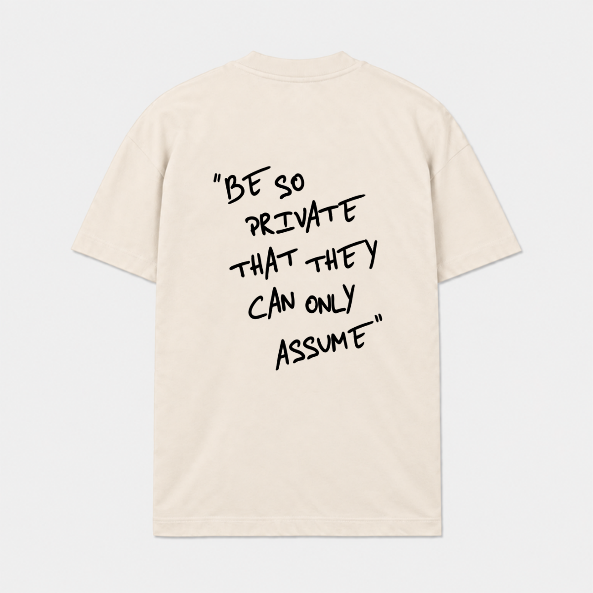BE SO PRIVATE - Off-white - costas