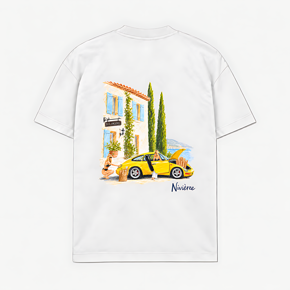 MORNING DRIVE - Branco - costas