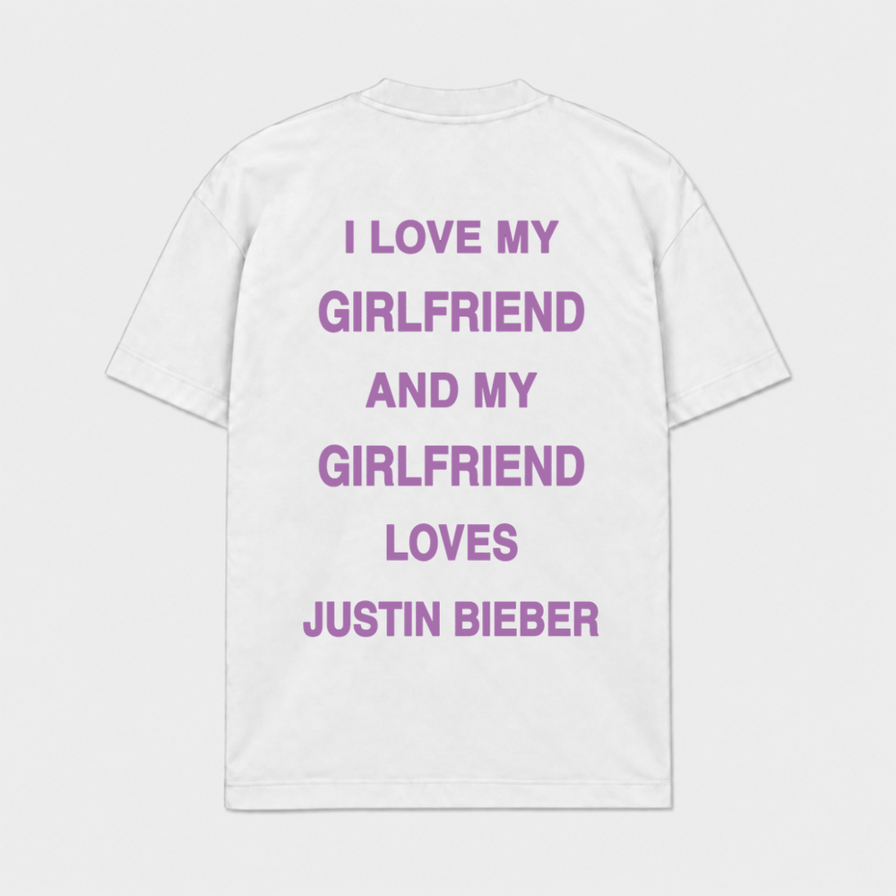 JUSTIN BIEBER - Branco - costas