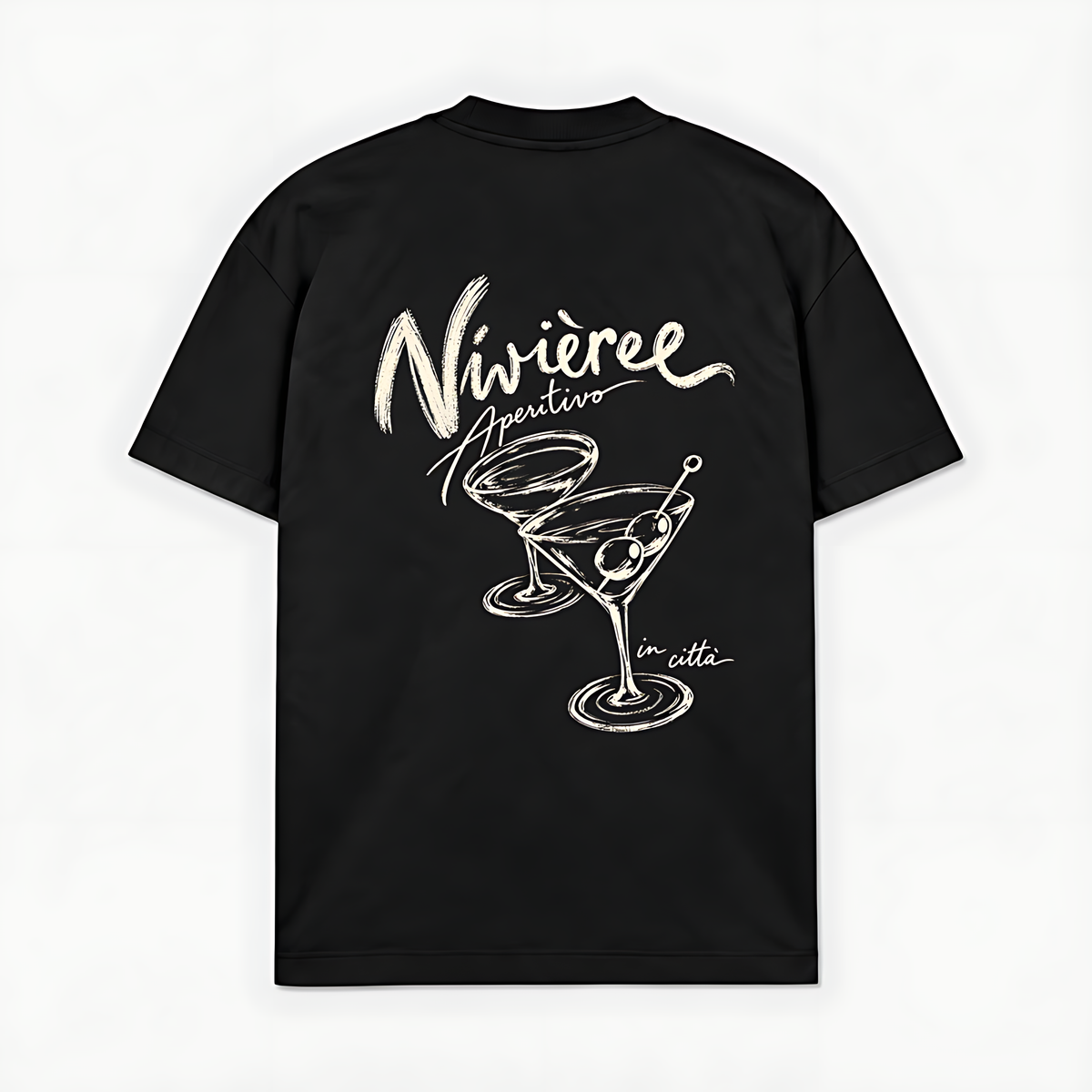 NIVIÈREE APERITIVO - Preto - costas