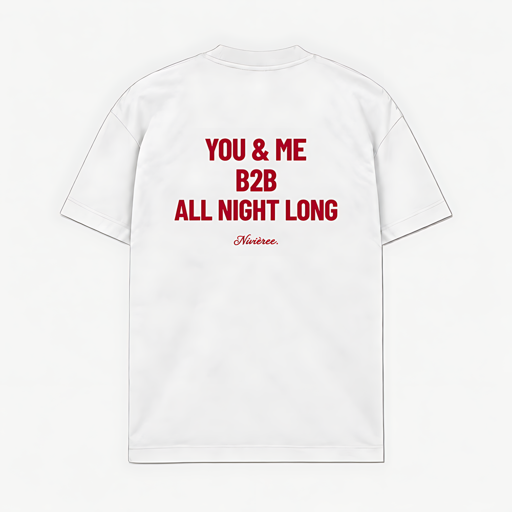 YOU AND ME B2B - Branco - costas