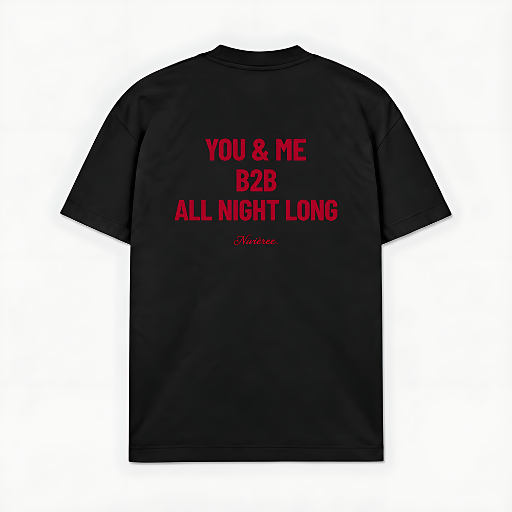 YOU AND ME B2B - Preto - costas