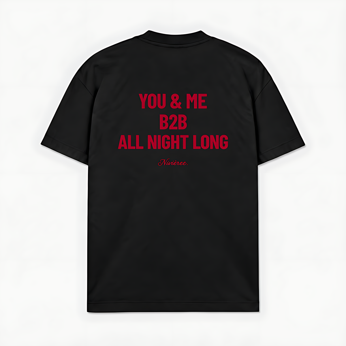 YOU AND ME B2B - Preto - costas