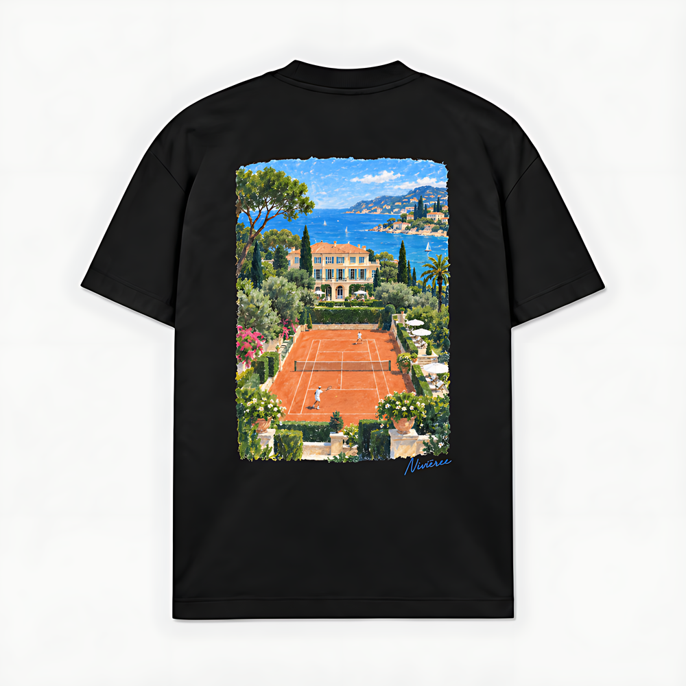 COURT D' AZUR - Preto - costas