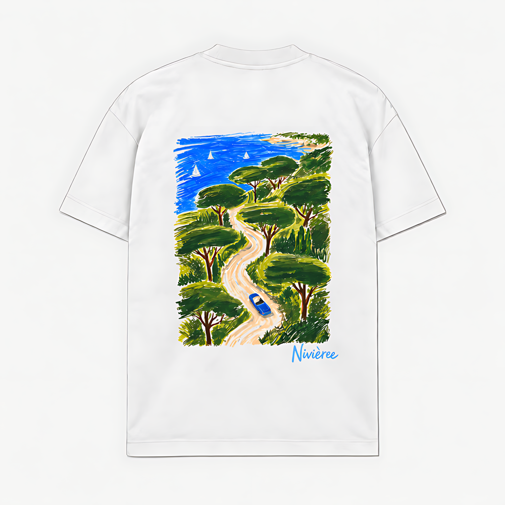 COASTAL DRIVE - Branco - costas