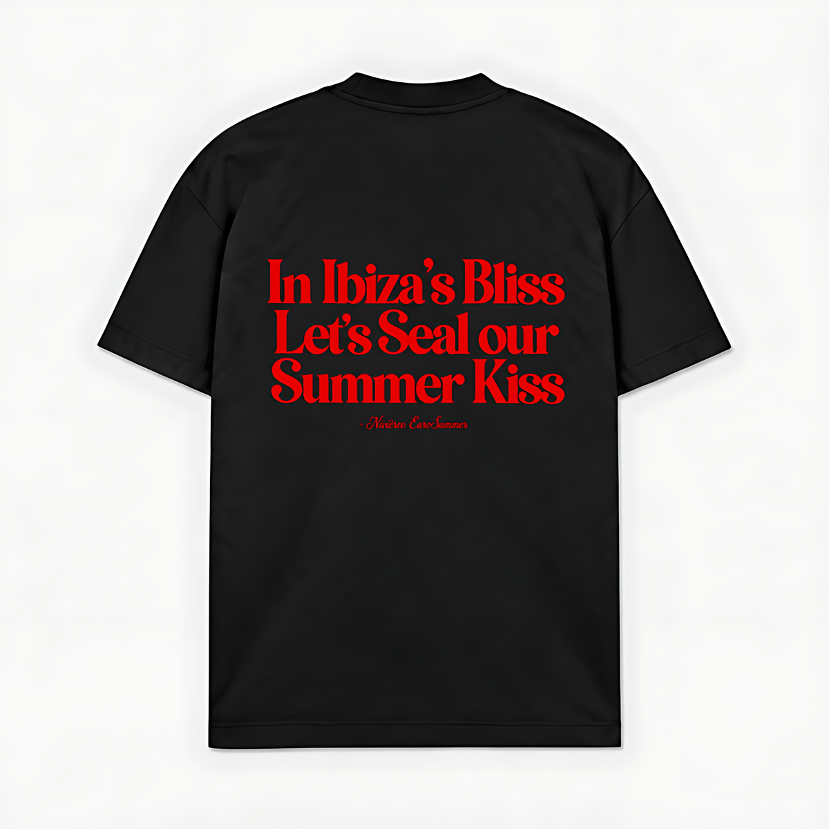 IBIZA BLISS - Preto - costas
