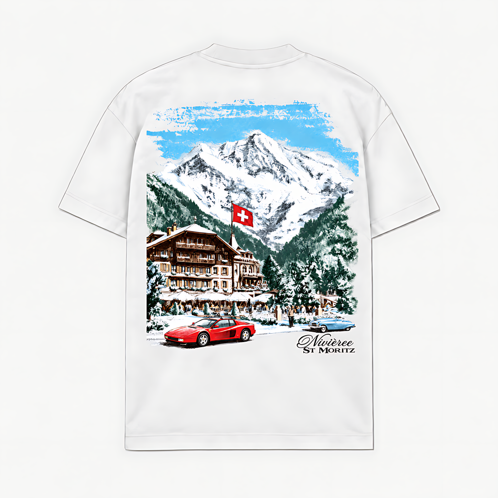 ST MORITZ - Branco - costas