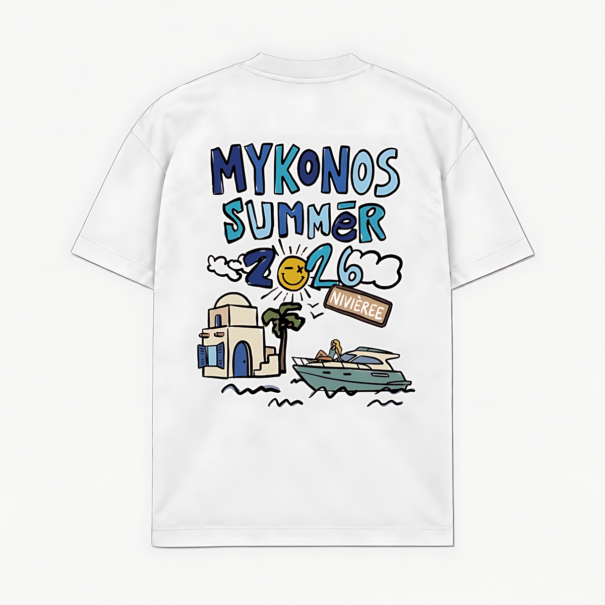 MYKONOS SUMMER - Branco - frente