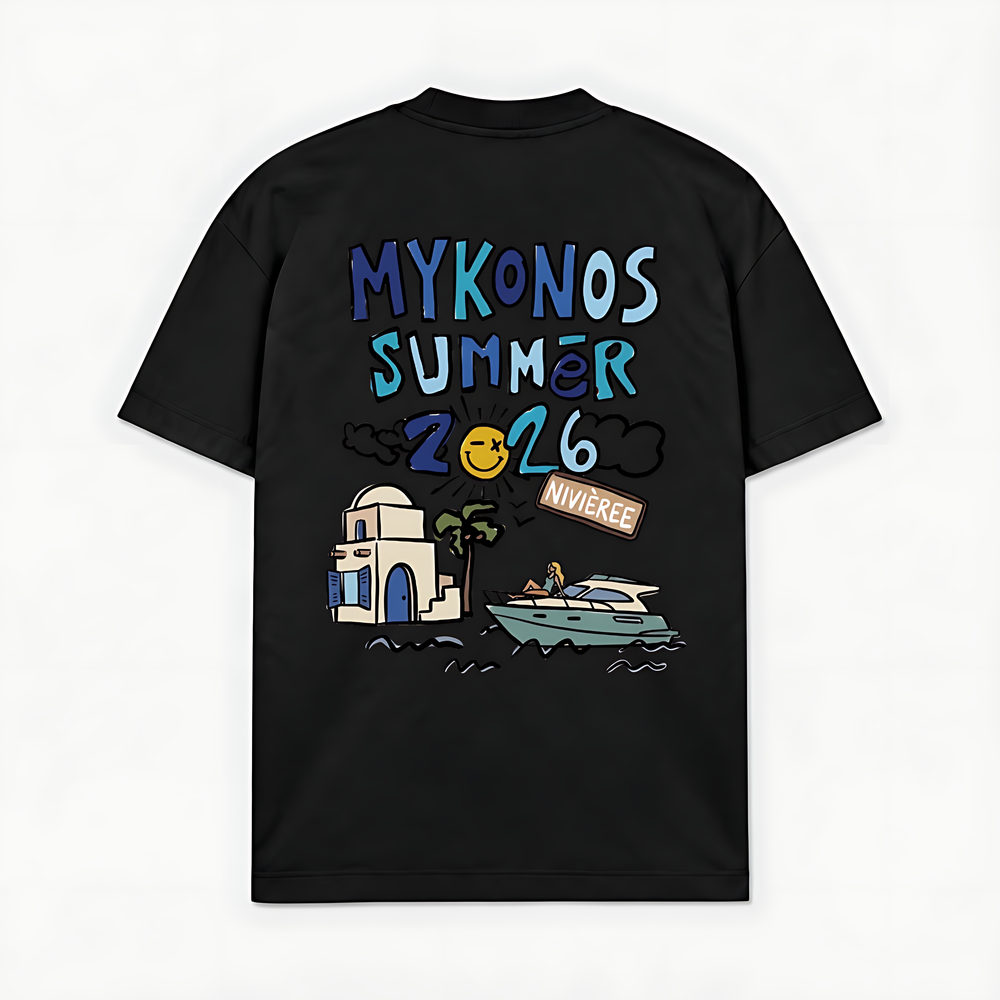 MYKONOS SUMMER - Preto - costas