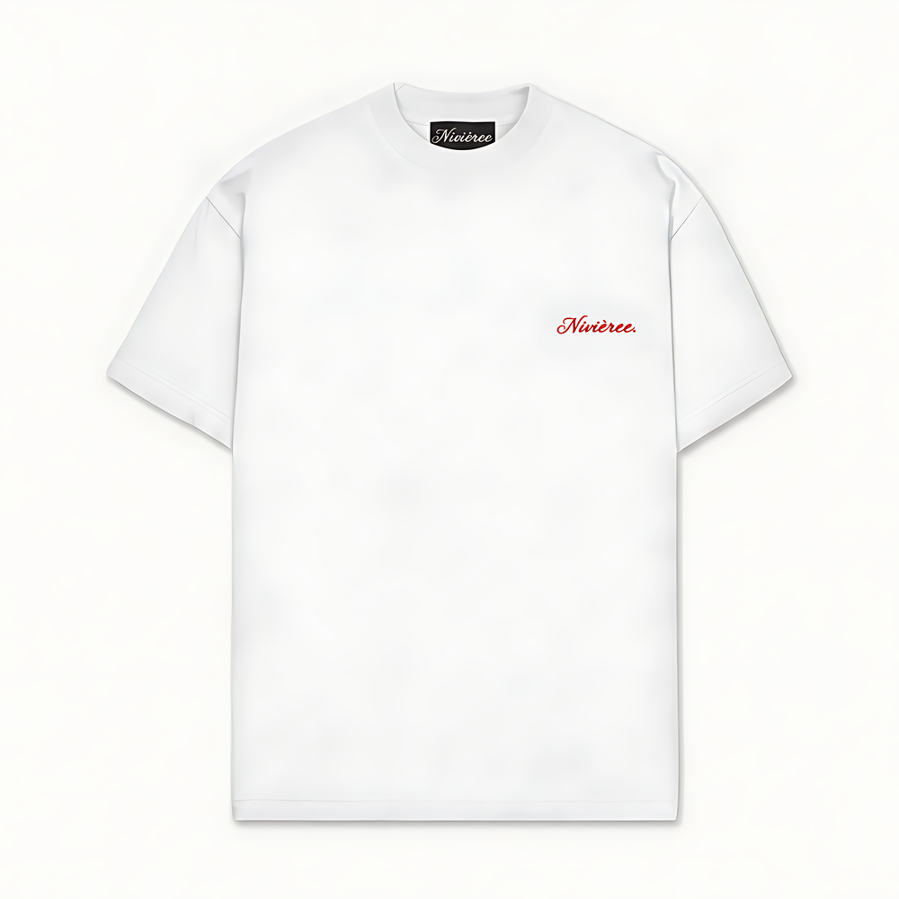 PORSCHE VERMELHA - Branco - frente