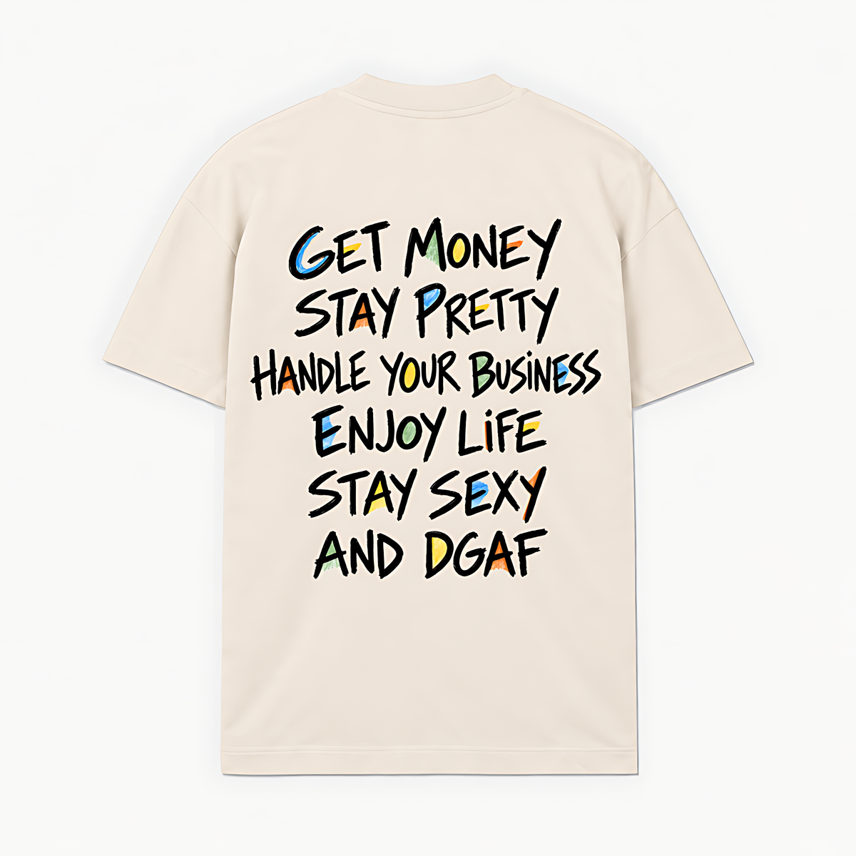GET MONEY STAY PRETTY - Off-white - costas