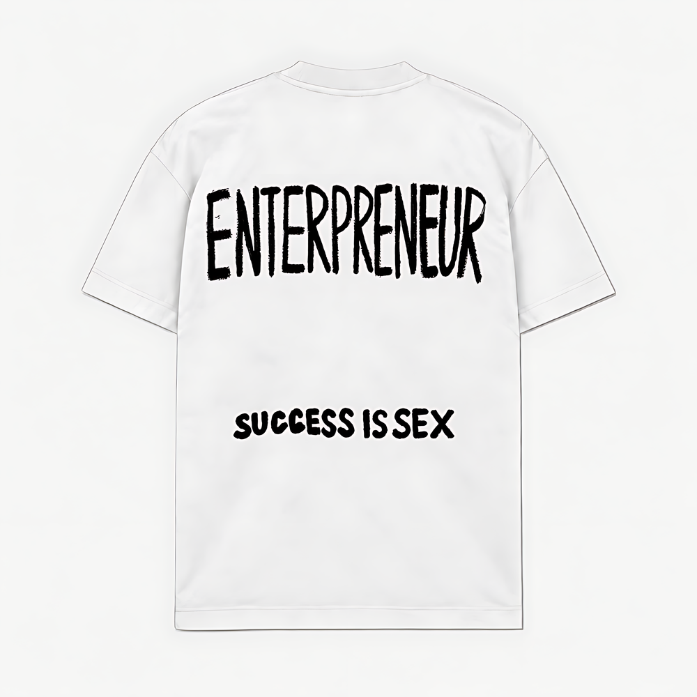 ENPRETENEUR IS SEX - Branco - costas