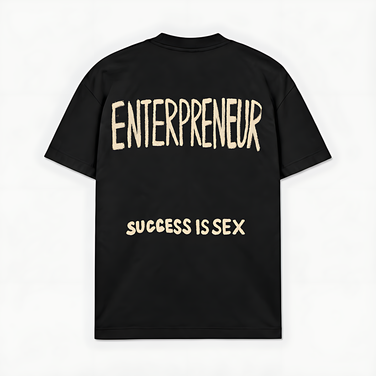ENPRETENEUR IS SEX - Preto - costas