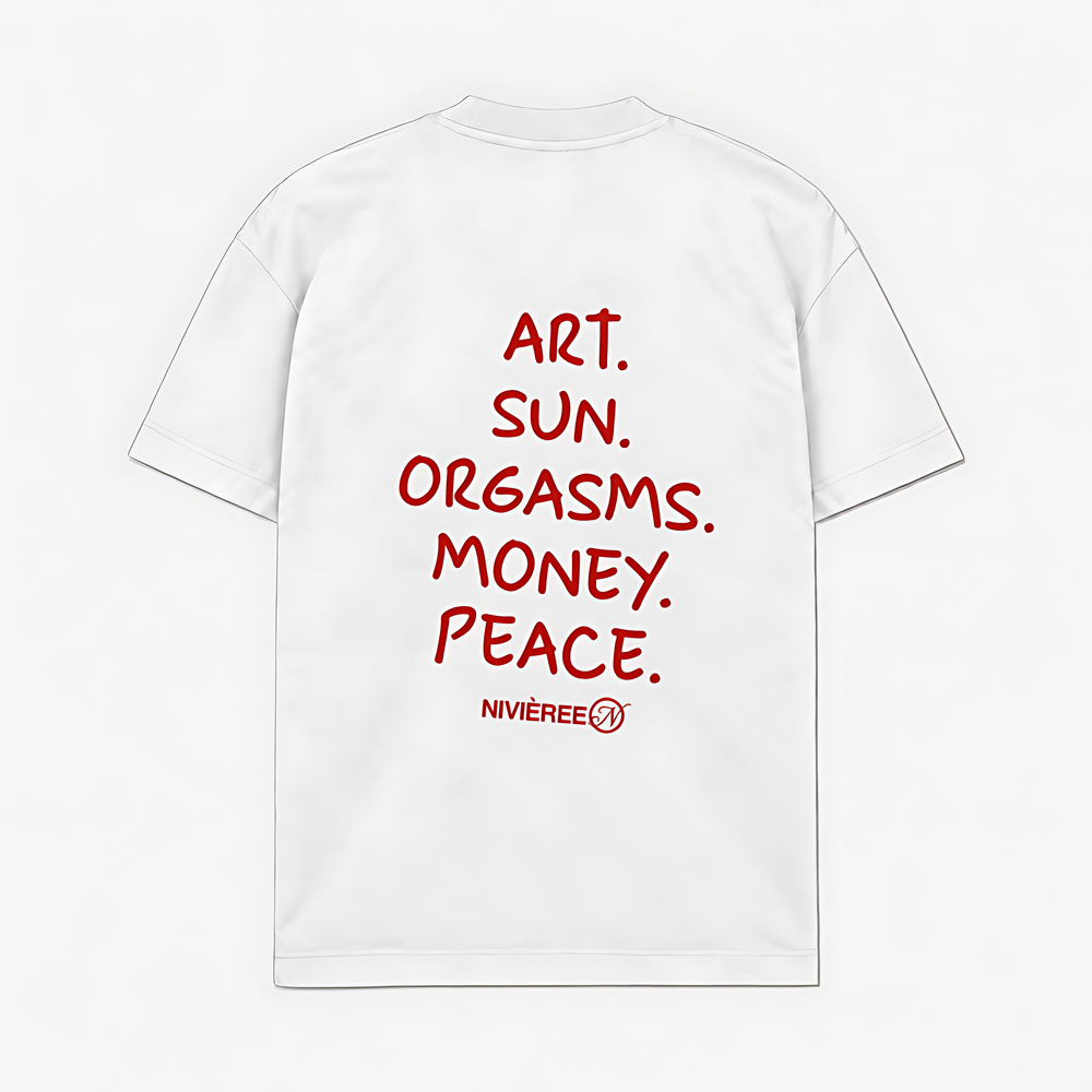 ART, SUN ORGAMS - Branco - costas