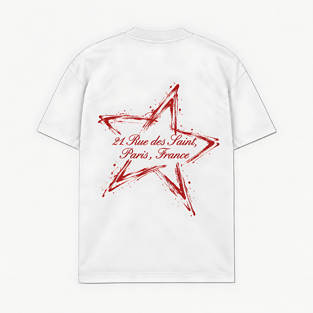 21 RUE PARIS - Branco - costas