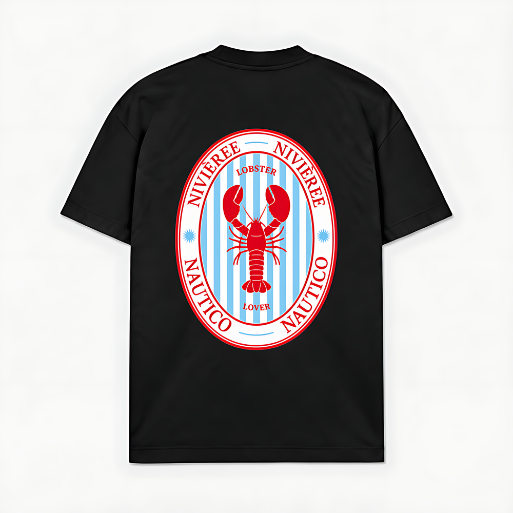 LOBSTER LOVER - Preto - costas