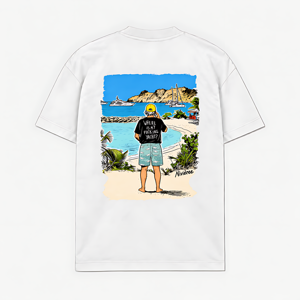 WHERE IS MY YACHT - Branco - costas