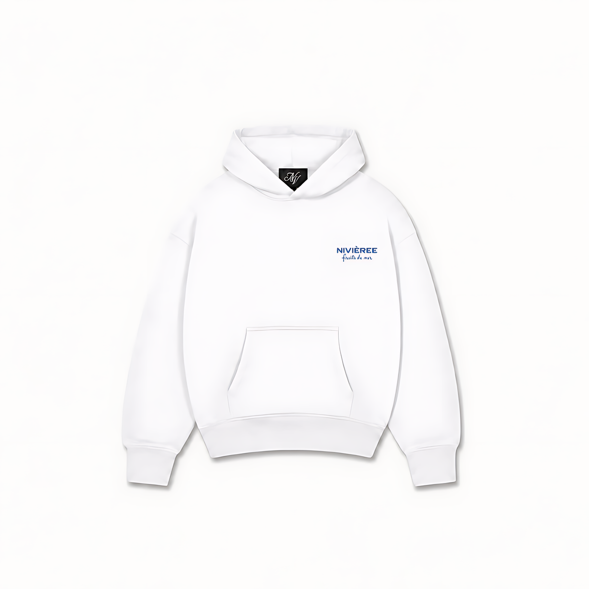 FRUITS DE MER HOODIE - Branco - frente