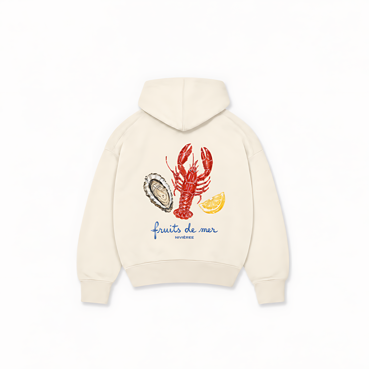 FRUITS DE MER HOODIE - Off-white - costas