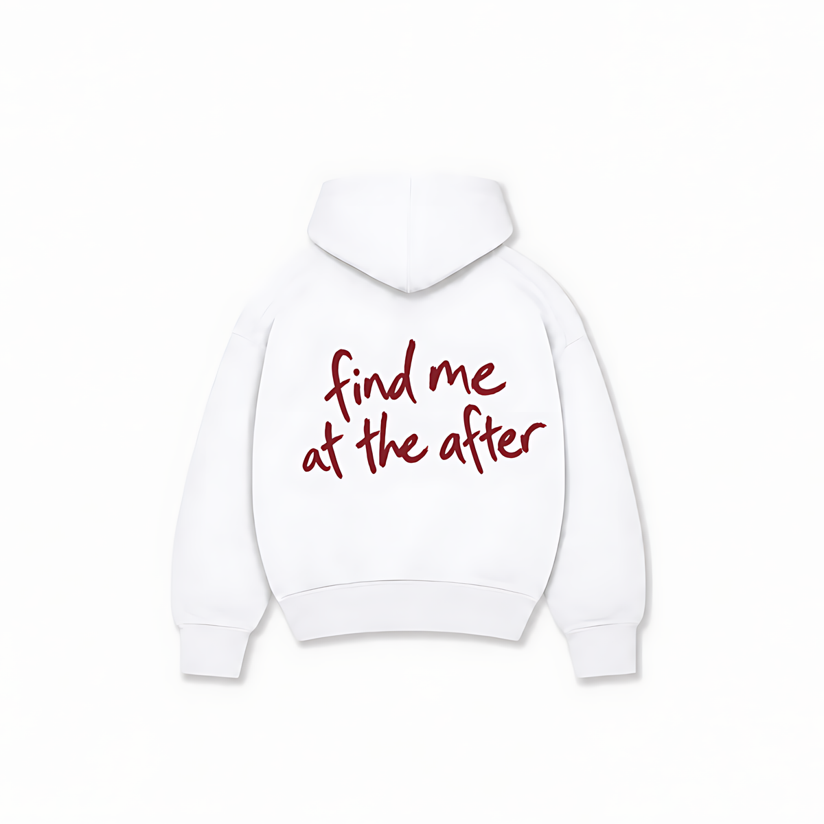 FIND ME HOODIE - Branco - costas