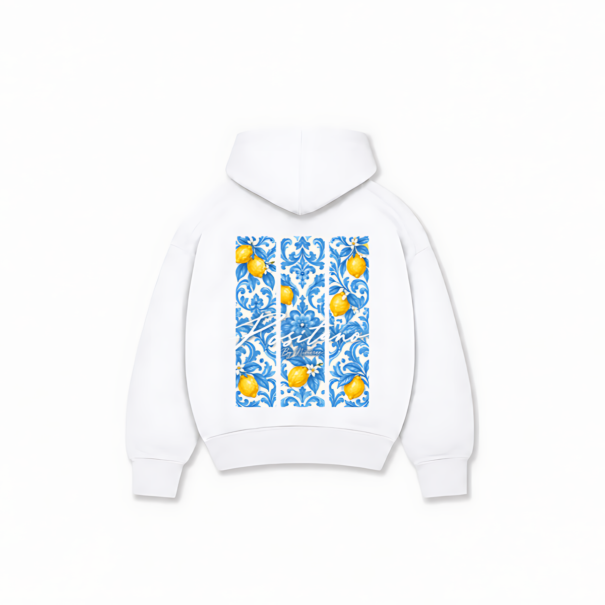 POSITANO HOODIE - Branco - costas