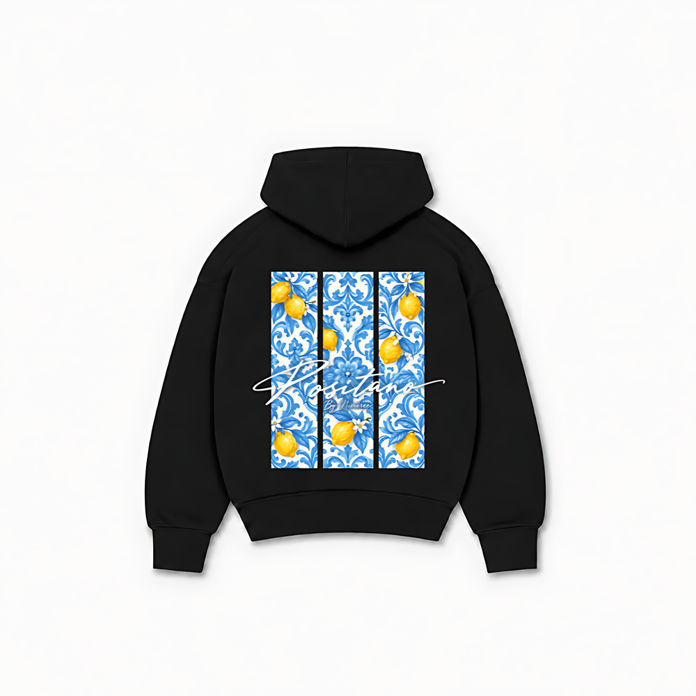 POSITANO HOODIE - Preto - costas