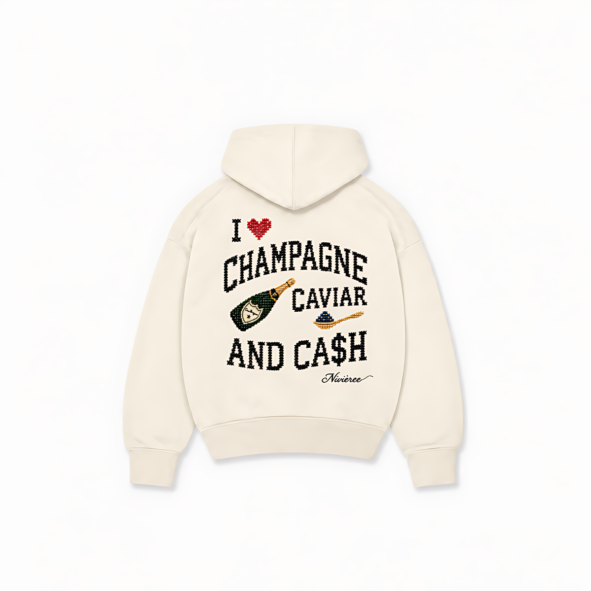 EXPENSIVE TASTE HOODIE - Off-white - costas
