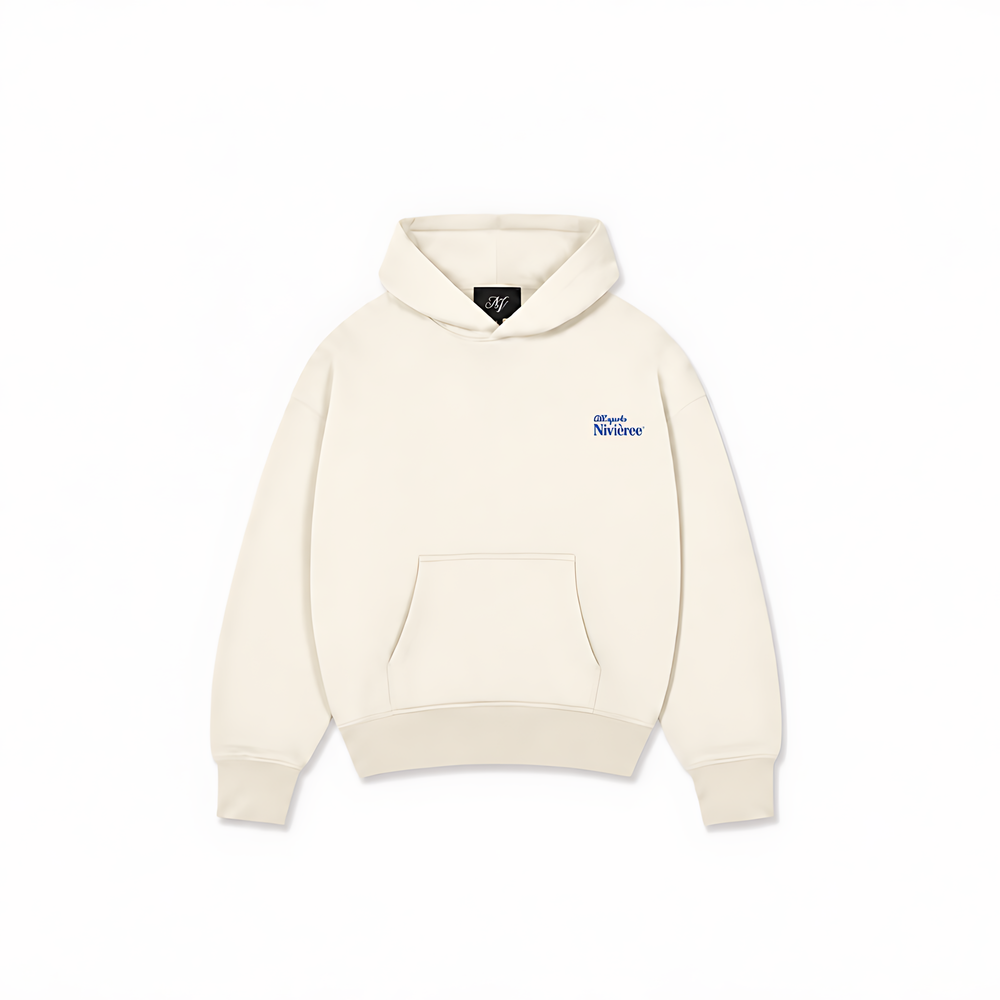 SUMMER MENU HOODIE - Off-white - frente
