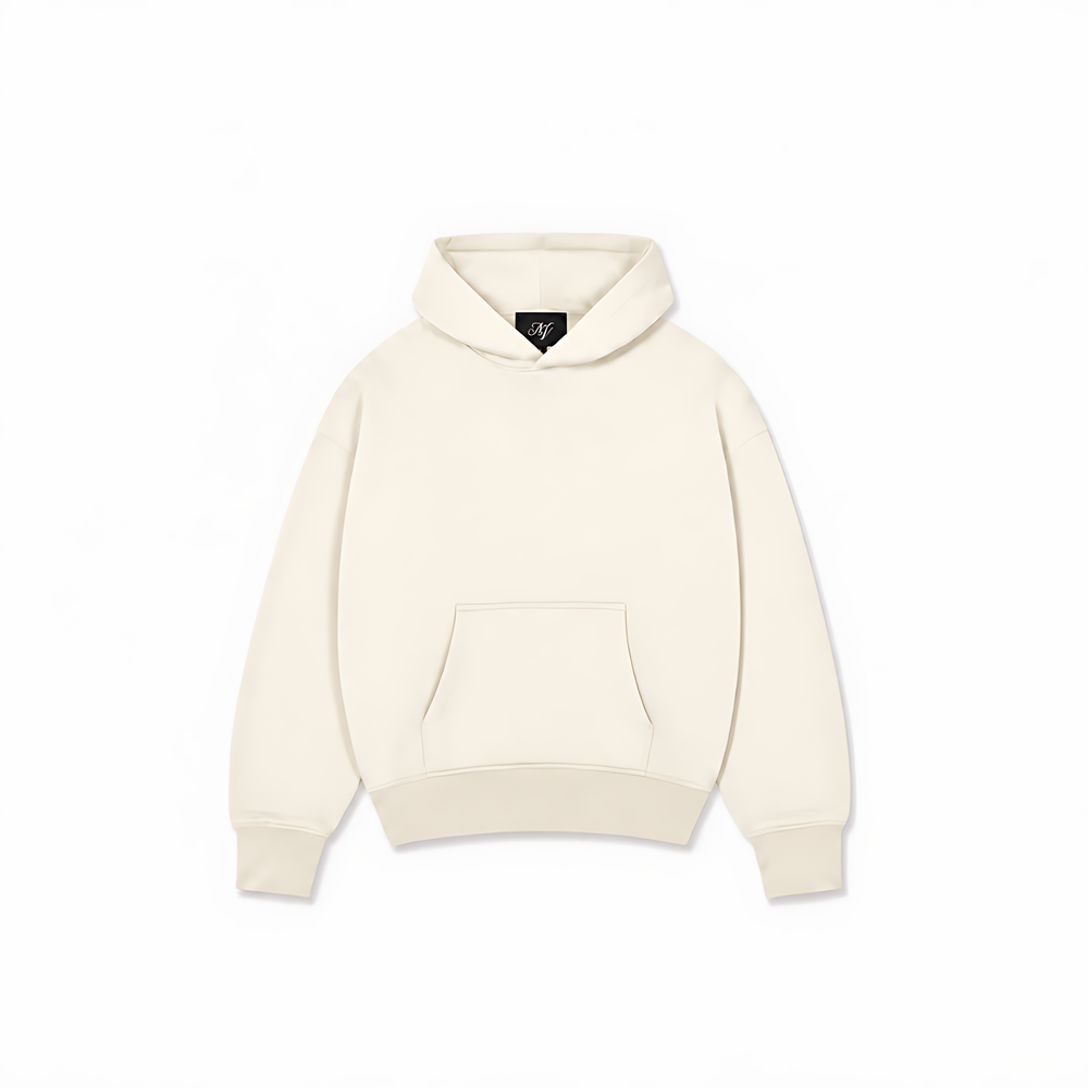 SANTORINI HOODIE — Off-white — frente