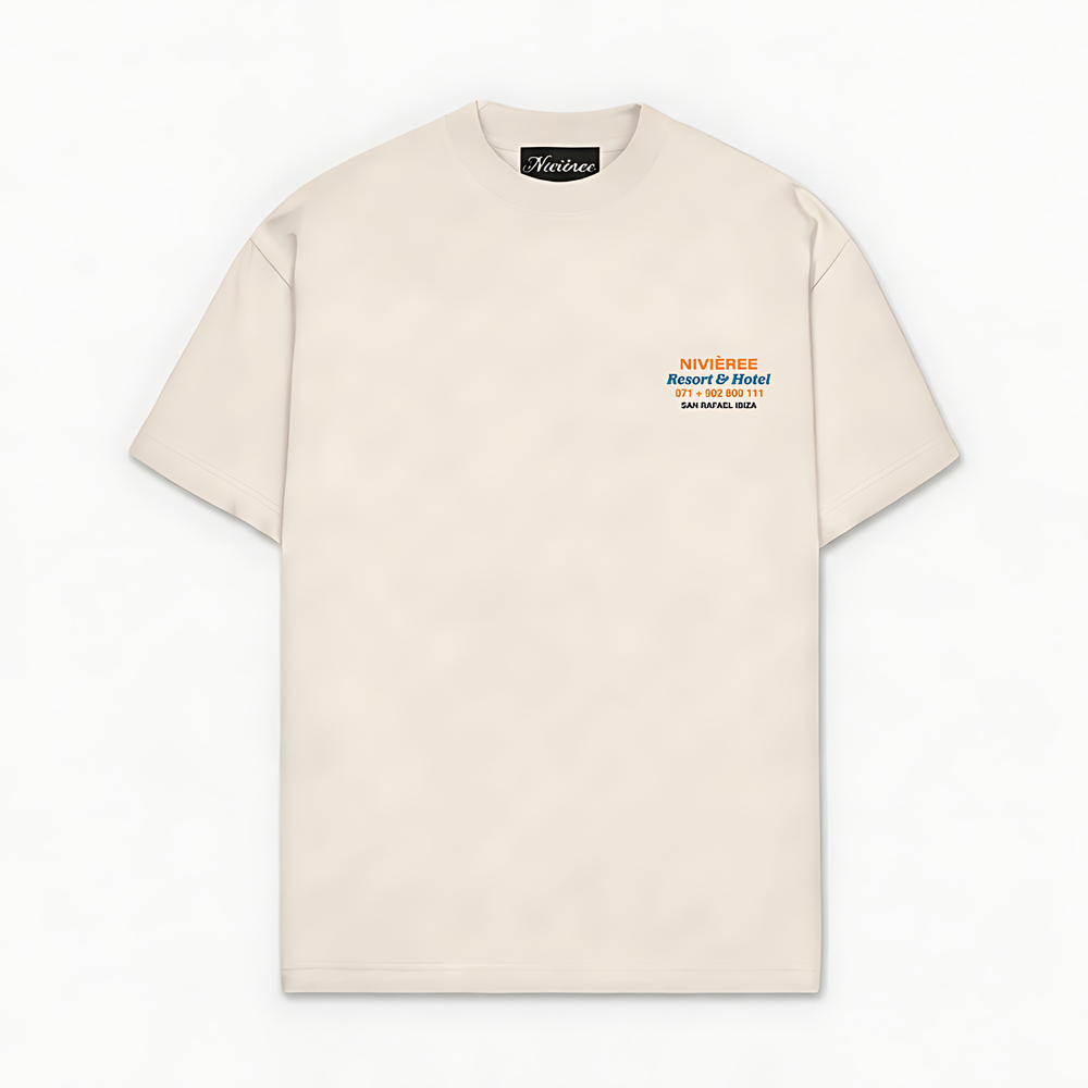 RESORT & HOTEL — Off-white — frente